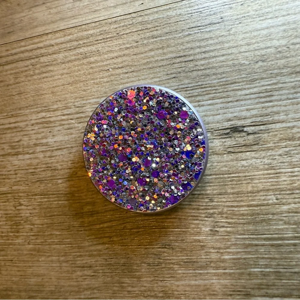 PopSocket Sparkle Multicolor Glitter Pink, Purple, Silver